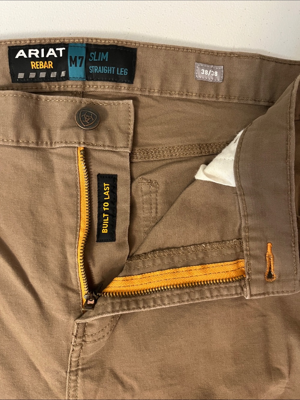Ariat Rebar M7 Slim Straight Leg Pants - Picture 10 of 16